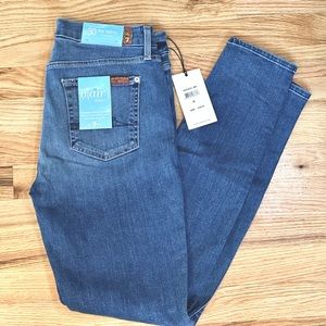 Size 30 7 For All Mankind b(air) The Skinny Super Skinny Jeans with 29” inseam